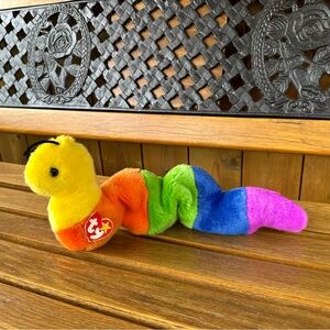 Inch the Inchworm - 1999 Ty The Original Beanie Buddies Collection 16” long